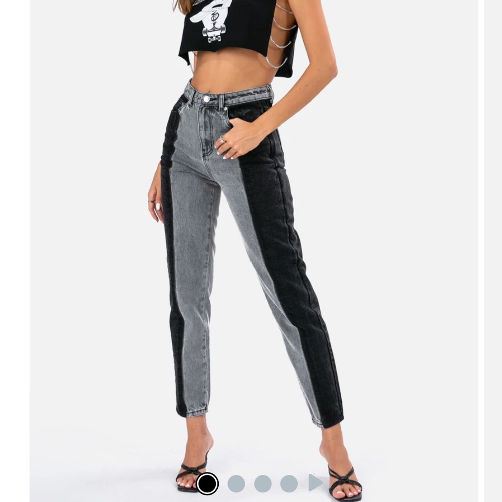 NWT Color block jeans!